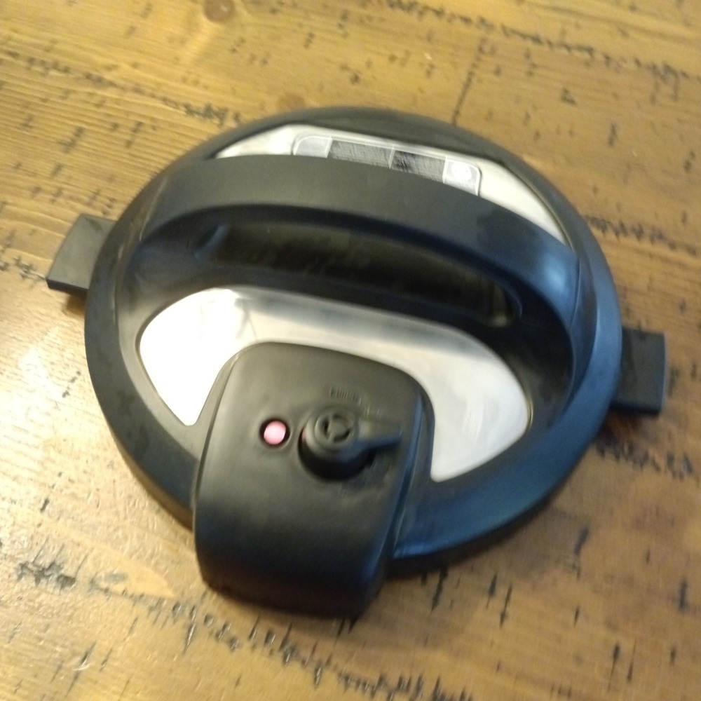 Instant Pot IP-DUO80 V2 Replacement Lid 8 Quart OEM Black Silver a9
